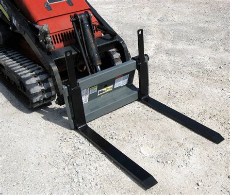 mini skid steer pallet forks for sale|prosite mini skid steer forks.